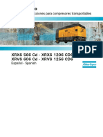 Compresor Atlas Copcp XRXS-566 - Manual de Instrucciones