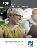 Certified Six Sigma Yellow Belt: Quality Excellence To Enhance Your Career and Boost Your Organization's Bottom Line