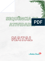 Sequência de Atividades: Natal