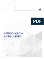 Introdução À Agricultura: Aula 1