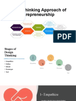 Design Thinking Approach of Entrepreneurship