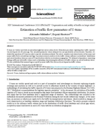 Estimation of Traffic Flow Parameters of U-Turns: Sciencedirect