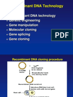 Recombinant DNA Technology