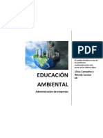 Educación Ambiental: Lilina Camacho y Wendy Lozano