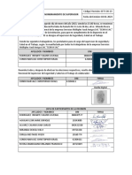 Acta de Nombramiento de Supervisor Sso