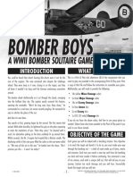 Bomber Boys: A Wwii Bomber Solitaire Game