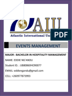 Events Management EN