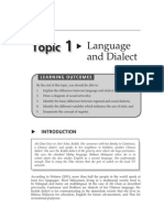 Dialect Vs Language