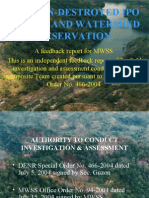 Kaingin-Destroyed Ipo Forest and Watershed - A Powerpoint Presentation