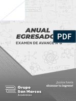 Anual Egresados: Examen de Avance N°8