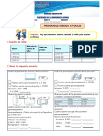 Ficha de Aprendizaje de Matematica Sem 08 (I)