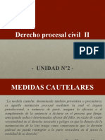 Procesal Civil Ii - Unidad 2 - Teoría Cautelar