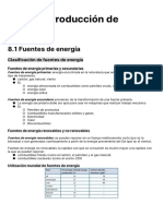 Tema 8 - Producción de Energía