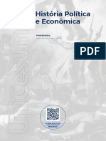 História Política e Econômica: Professora