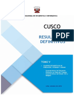 Cusco: Resultados Definitivos