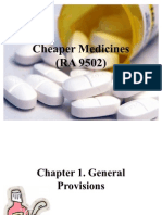 Cheaper Medicines Act (Revised)