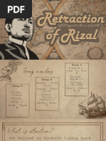 Retraction of Rizal