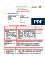 "Decena Y Unidades": I. Datos Informativos