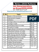 Economics Notes (2022 Pattern) : Instagram: @sscpreparations Whatsapp Group:95550-65590