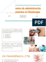 Vías de Administración Farmacologia