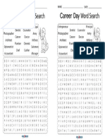 Word Search Career