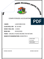 Computerized Accounting Project