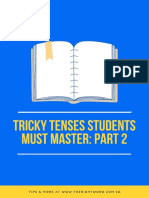 Tricky Tenses Students Must Master Part 2