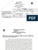 Competency No. of Items: En5Rc-Iic-3.2.1