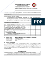 CHE 0222 - Momentum Transfer (SYLLABUS)