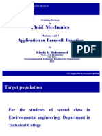 CH7Application On Bernoulli Equation