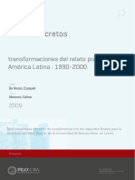 Nuevos Secretos: Transformaciones Del Relato Policial en América Latina: 1990-2000