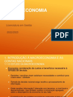 P1MacroEconomiaSlides 2022-2023 Gestão