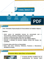 Marciano de Brito 18/08/2020 Ensino Religioso: Divindades: Representações Do Transcendente Nas Tradições Religiosas