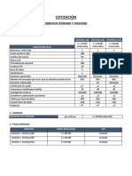 Cotización Servicio Dominio y Hosting