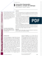 Richardson - and - Whittaker - 2010 - Conservation Biogeography Foundations Concepts and Challenges