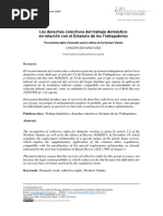 Los Derechos Colectivos Del Trabajo Doméstico en Relación Con El Estatuto de Los Trabajadores