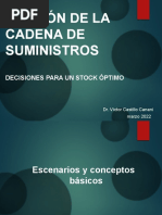 CLASE 10 - Decisiones para Un Stock Óptimo