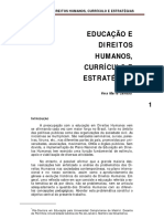 Educação E Direitos Humanos, Currículo E Estratégias