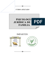 Psicología Jurídica de La Familia Tema 1