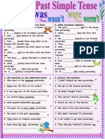 Revision Past Simple Tense