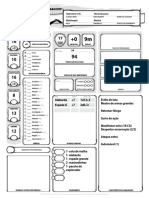 D - D 5E - Ficha Completável