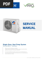 Service Manual: Single-Zone, Heat Pump System