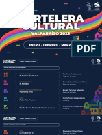 Cartelera Cultural Valparaiso Verano 2023