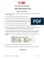 Tame State Ms Official Science Testkey 2018 2