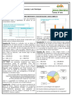 8 Ano JM Exercícios Porcentagem e Juros Simples