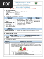 Sesion 2 Matematica Realizamos Comparaciones