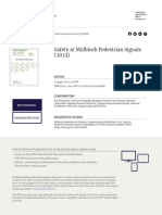 Safety at Midblock Pedestrian Signals (2023) : This PDF Is Available at