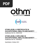 OTHM Level 6 Occupational Health and Safety Spec 2021 10