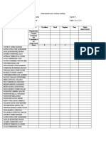 Instrumento para Evaluar Writing