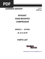 Gardner Denver: Models - Efc99A 20, 25 & 30 HP